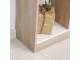 Etajera Homcom 836-259AK 100x30x124 cm (Oak/White)