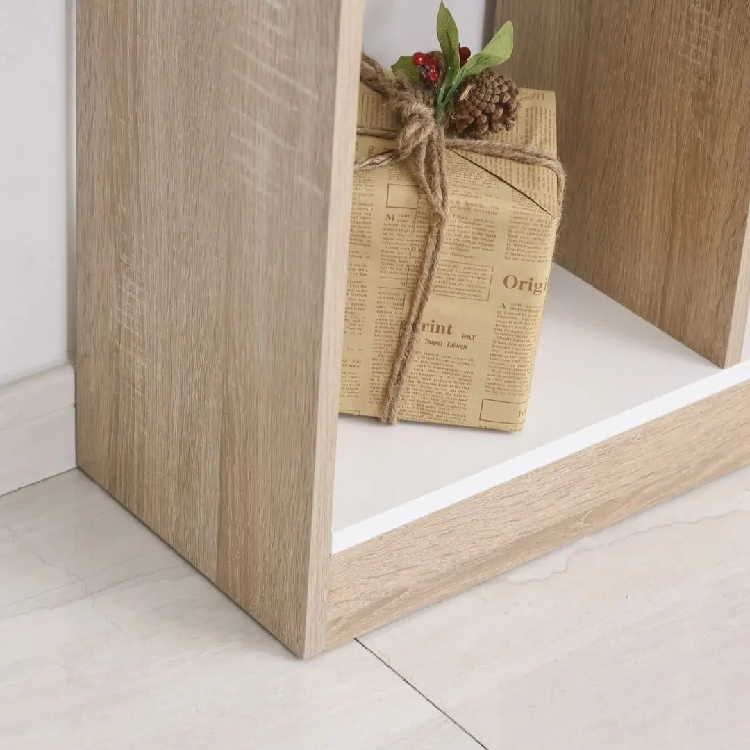 Стеллаж Homcom 836-259AK 100x30x124 cm (Oak/White) - 5