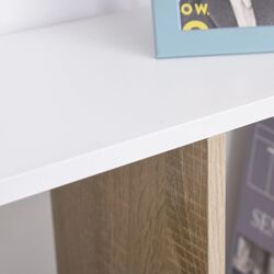 Стеллаж Homcom 836-259AK 100x30x124 cm (Oak/White) Thumb