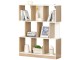 Etajera Homcom 836-259AK 100x30x124 cm (Oak/White)