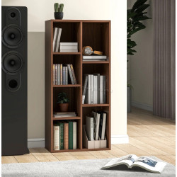 Etajera Homcom 836-367V80WN (Walnut)
