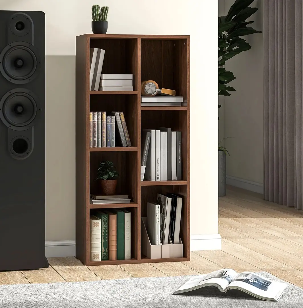 Etajera Homcom 836-367V80WN (Walnut)