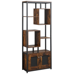 Etajera Homcom 836-388 (Brown/Black) Thumb
