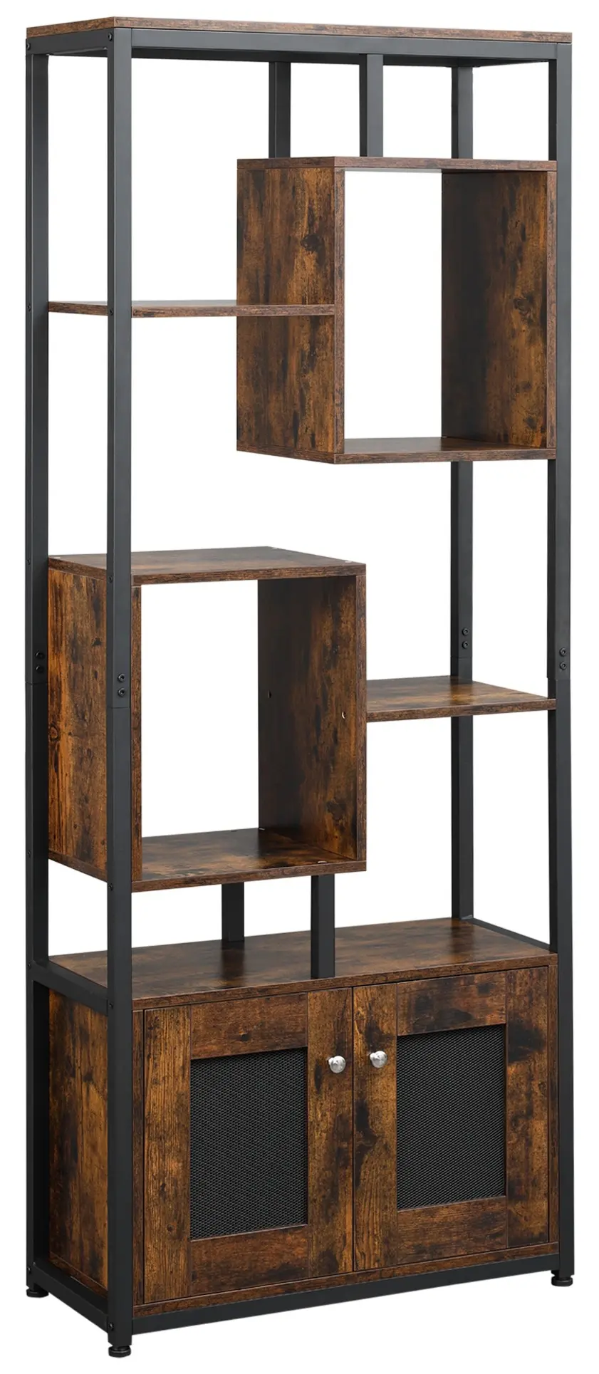 Etajera Homcom 836-388 (Brown/Black) - 2