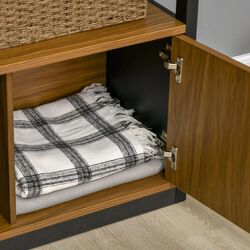 Стеллаж Homcom 836-504 (Walnut/Black) Thumb