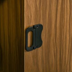 Стеллаж Homcom 836-504 (Walnut/Black) Thumb