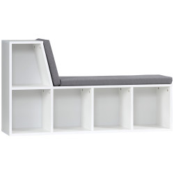 Стеллаж Homcom 836-536GY (White/Grey) Thumb