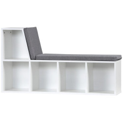 Стеллаж Homcom 836-536GY (White/Grey) Thumb