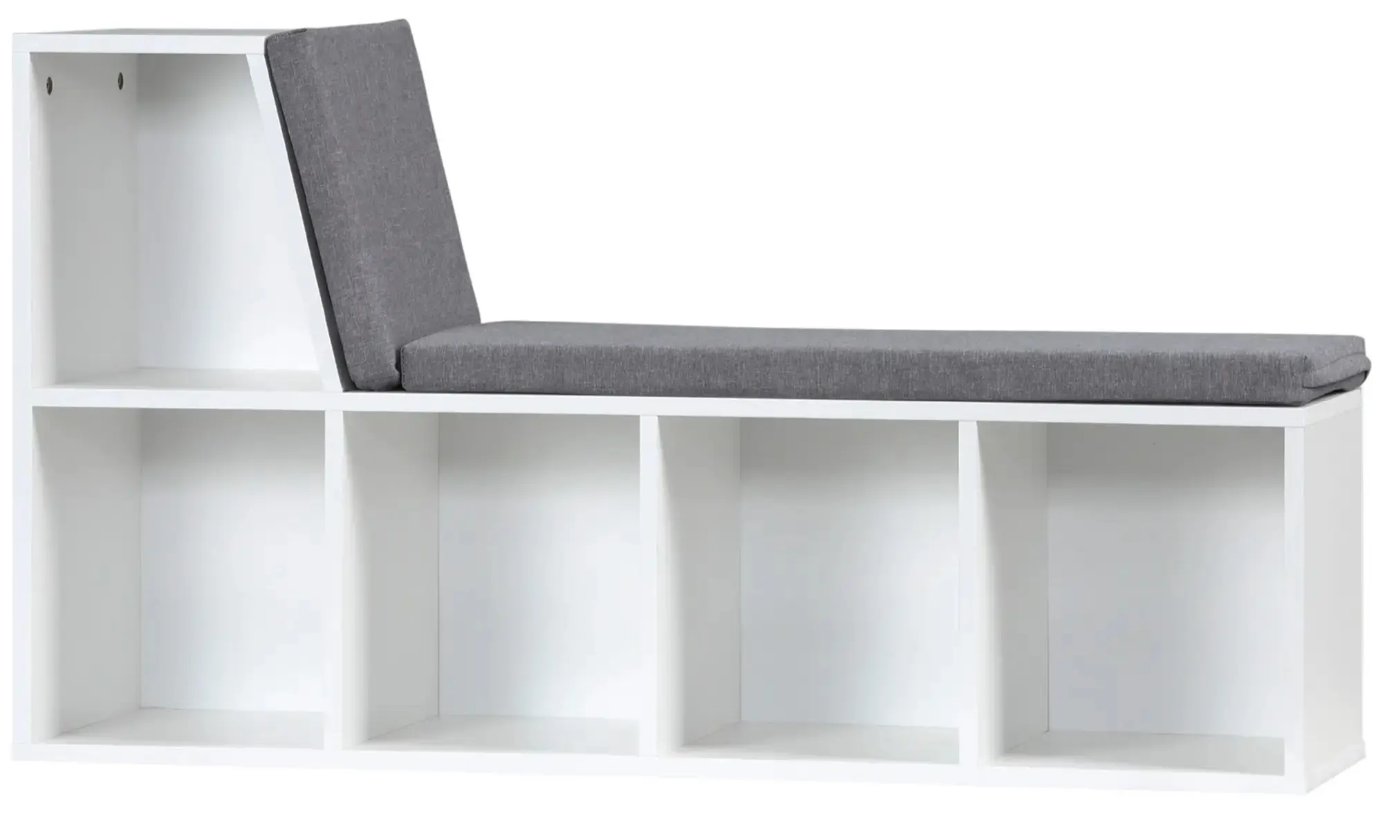 Стеллаж Homcom 836-536GY (White/Grey) - 3