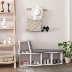 Стеллаж Homcom 836-536GY (White/Grey) Thumb