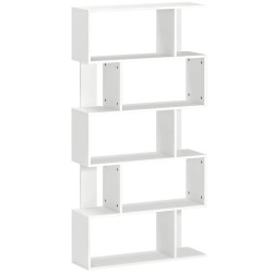 Etajera Homcom 836-574V00WT (White) Thumb
