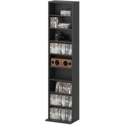 Etajera Homcom 836-596V00BK (Black) Thumb