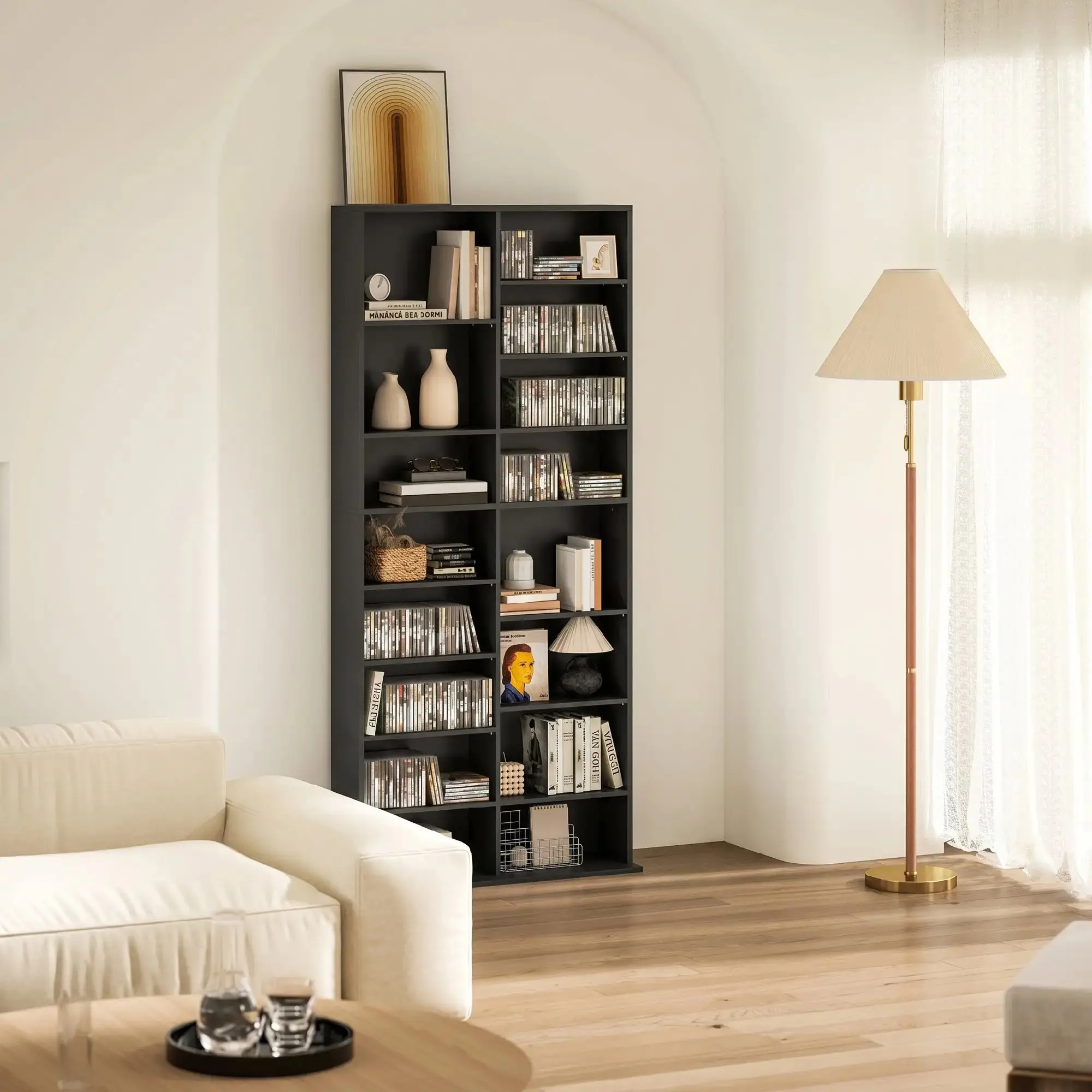 Стеллаж Homcom 836-599V00BK (Black) - 7