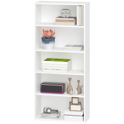 Etajera Homcom 836-601V02WT (White) Thumb