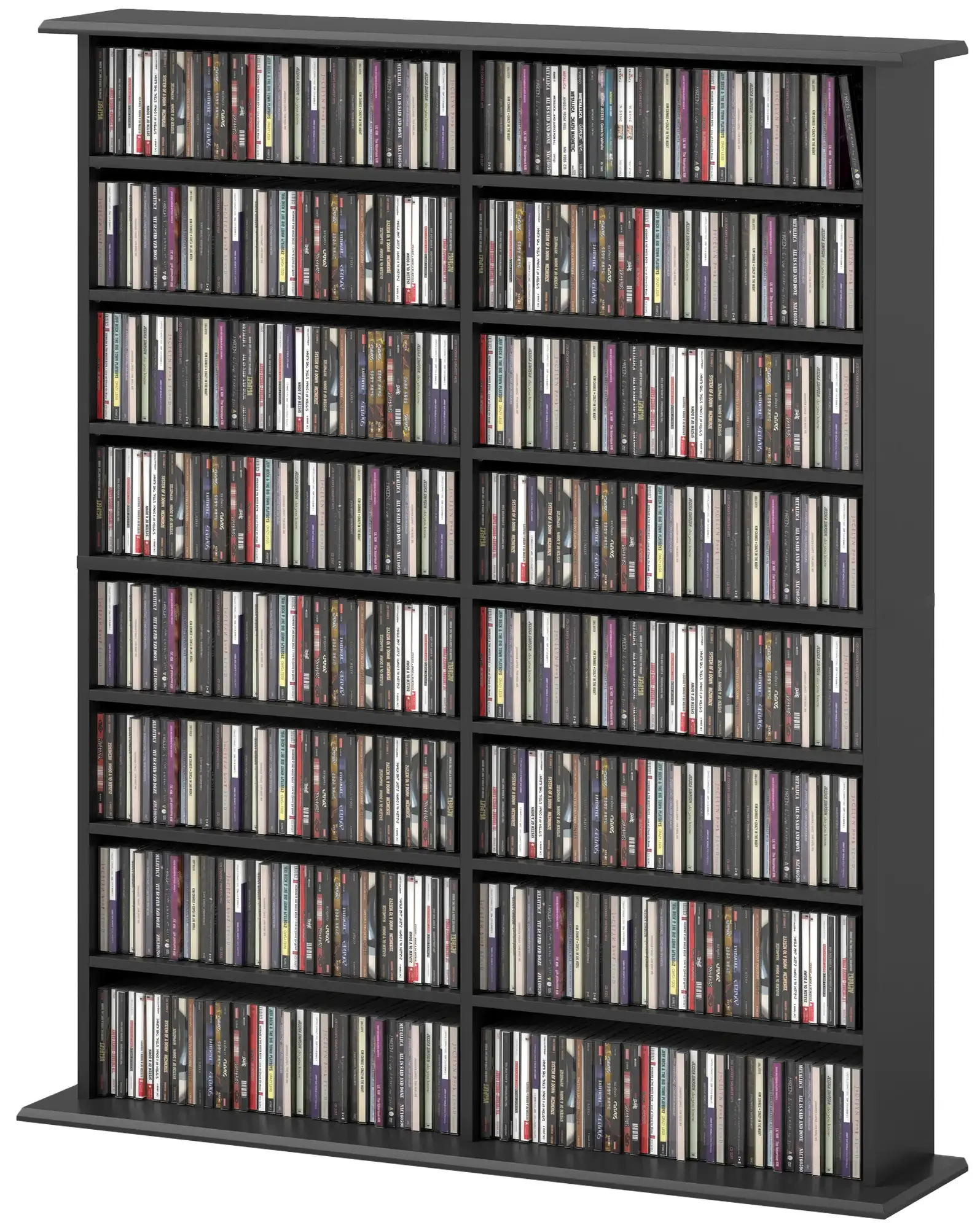 Etajera Homcom 836-602V00BK (Black) - 3