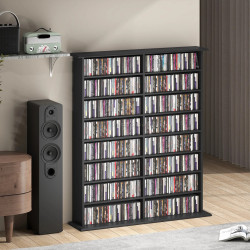Etajera Homcom 836-602V00BK (Black)