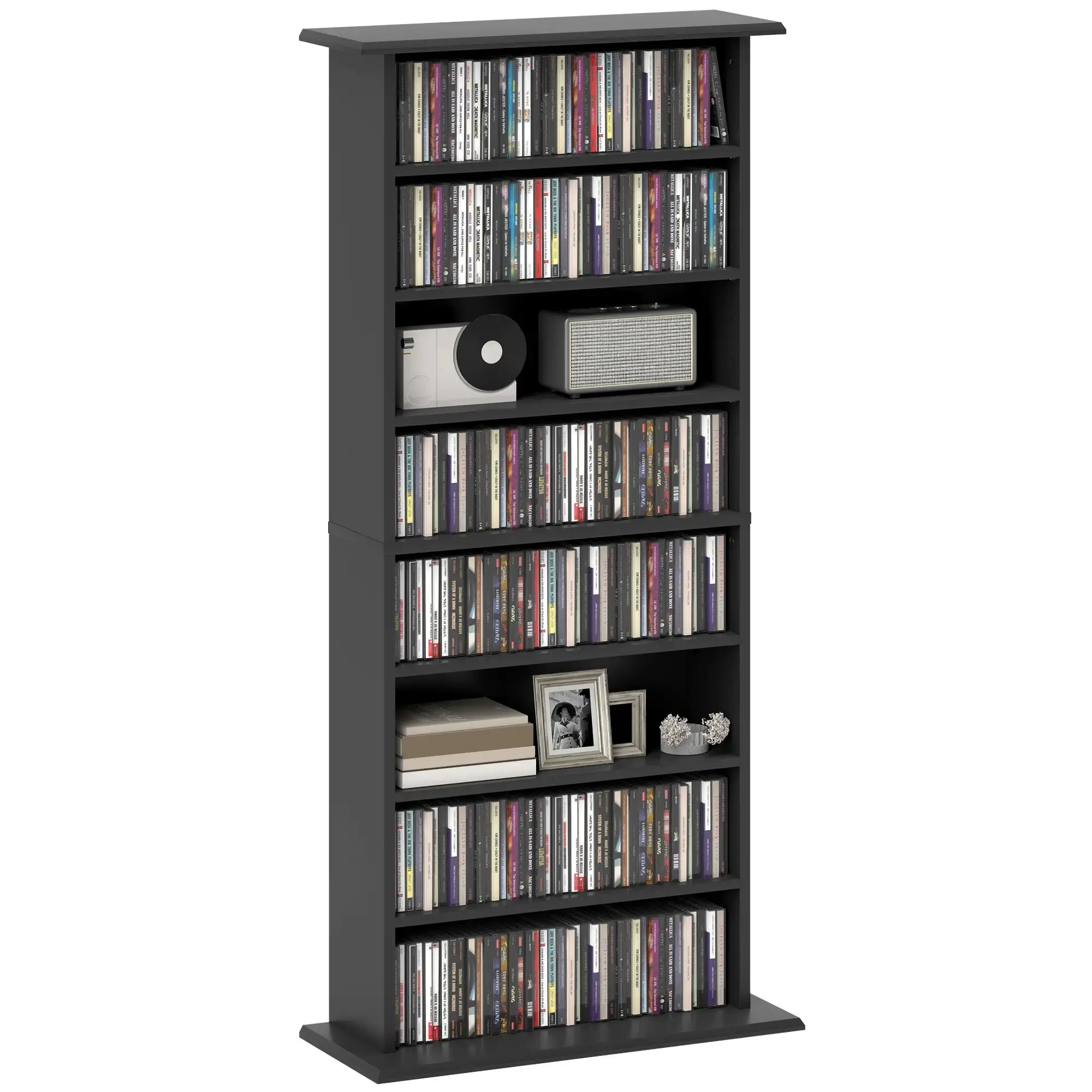 Стеллаж Homcom 836-603V00BK (Black) - 3