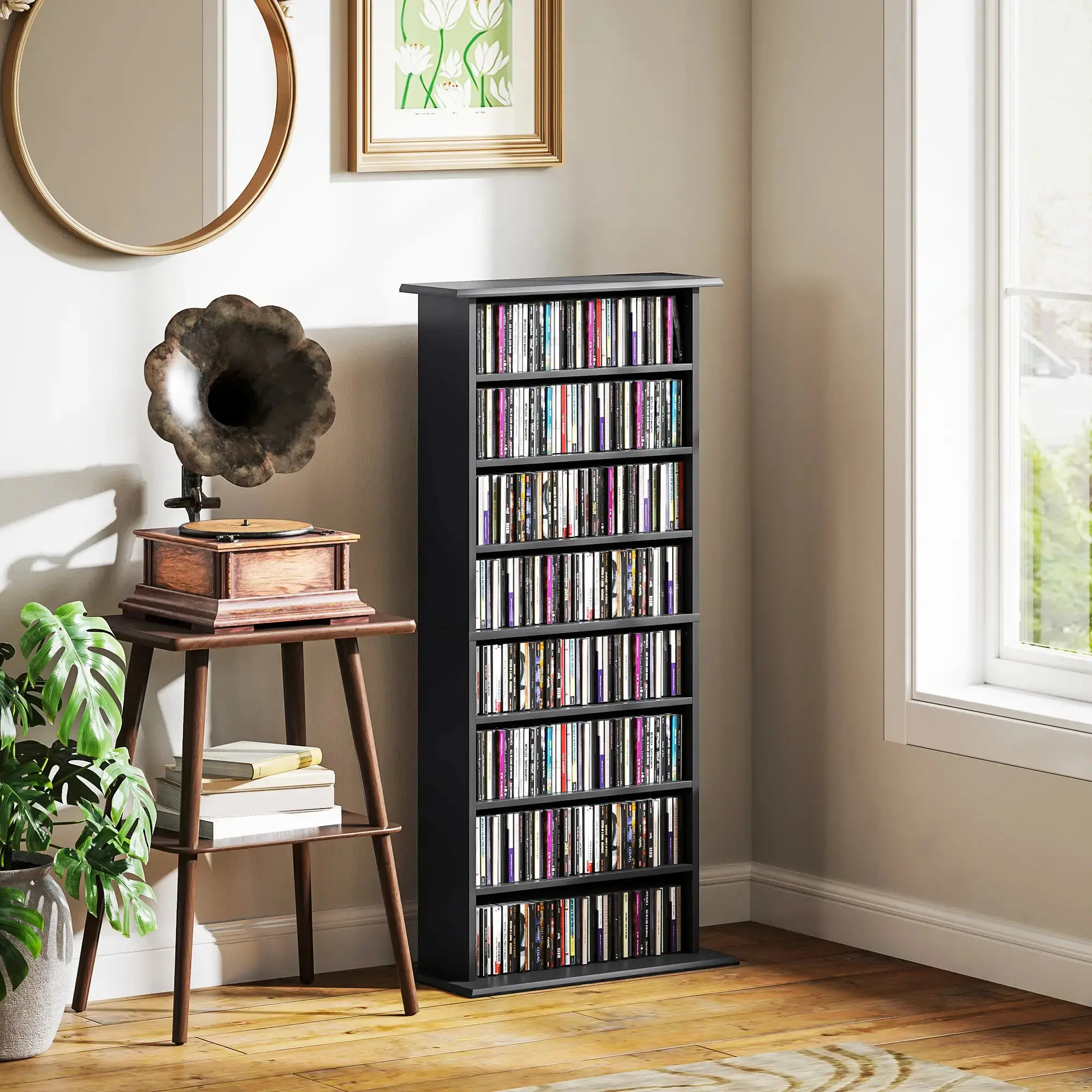 Стеллаж Homcom 836-603V00BK (Black) - 6