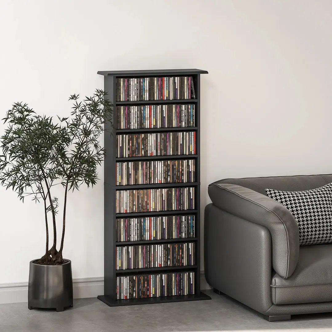 Стеллаж Homcom 836-603V00BK (Black)