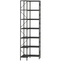 Etajera Homcom 836-610V80BK (Black) Thumb