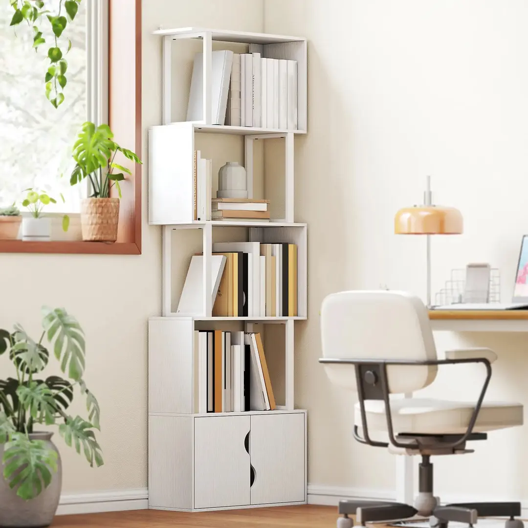 Etajera Homcom 836-619V00WT (White)