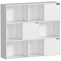 Etajera Homcom 836-630V00WT (White) Thumb