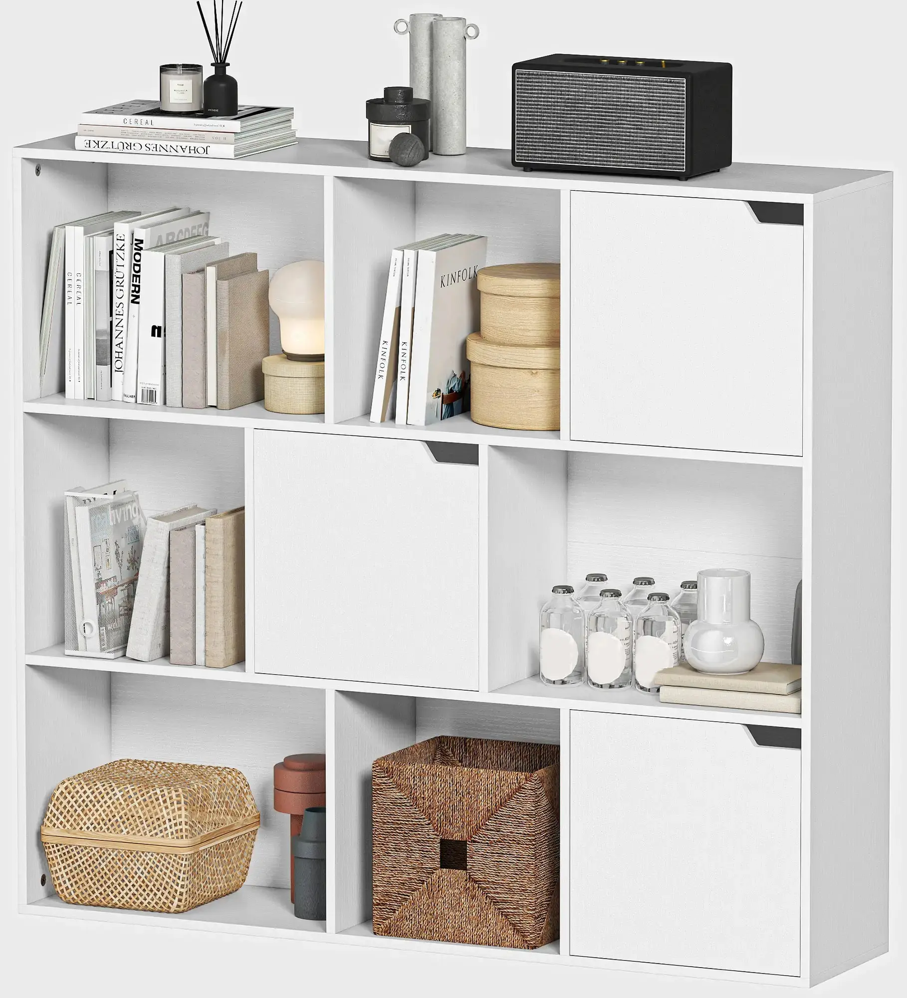 Etajera Homcom 836-630V00WT (White) - 3