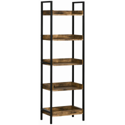 Etajera Homcom 838-277V00RB (Rustic Brown) Thumb