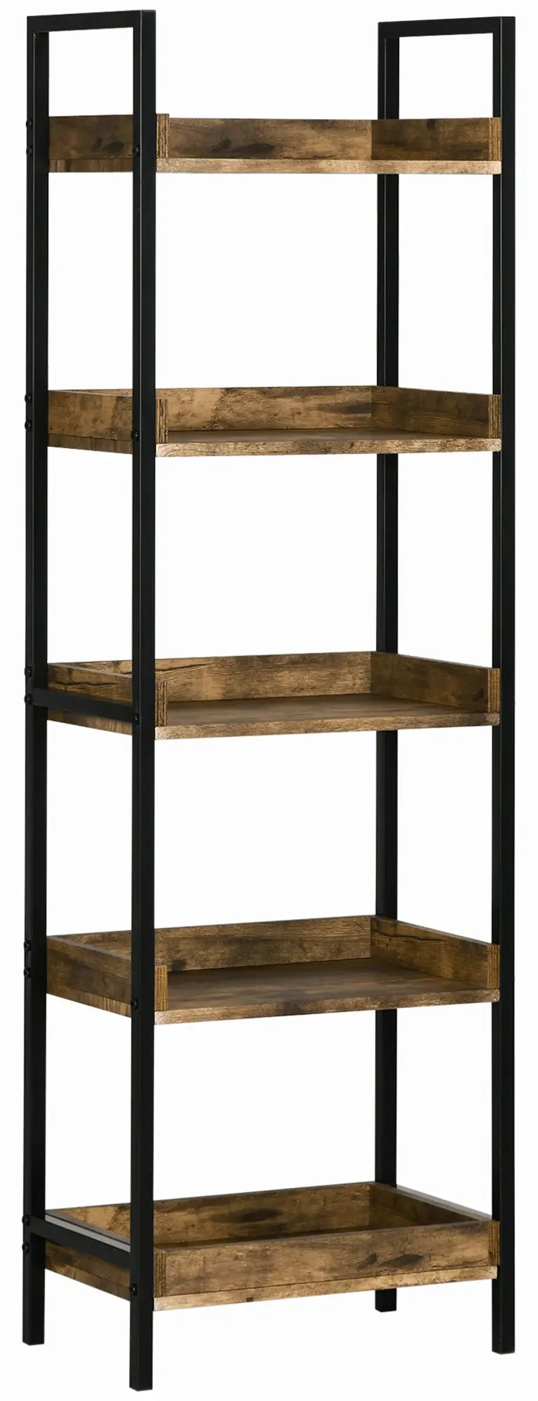 Etajera Homcom 838-277V00RB (Rustic Brown) - 2