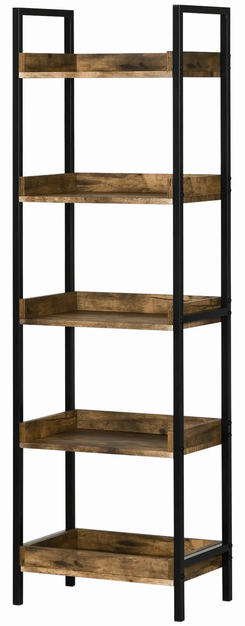 Etajera Homcom 838-277V00RB (Rustic Brown) - 3