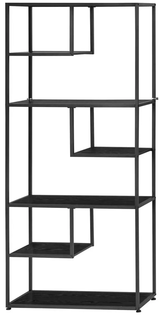 Стеллаж Homcom 838-305V00BK 83x34x180 cm (Black) - 2