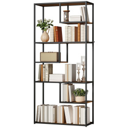 Etajera Homcom 838-305V00RB (Rustic Brown) Thumb