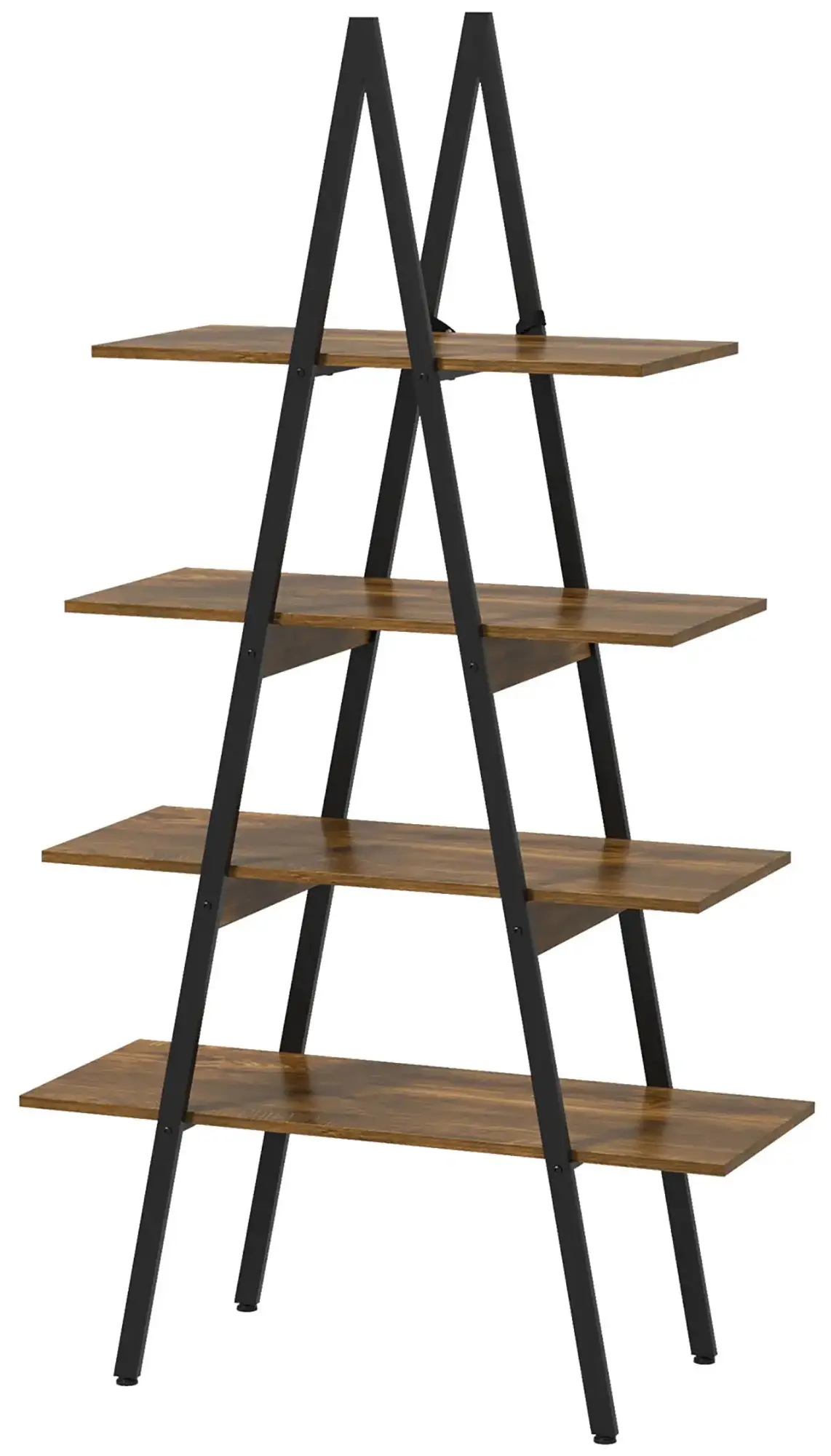 Etajera Homcom 838-378V00RB (Rustic Brown/Black) - 3