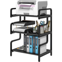 Стеллаж HomCom 838-446V80BK (Black) Thumb