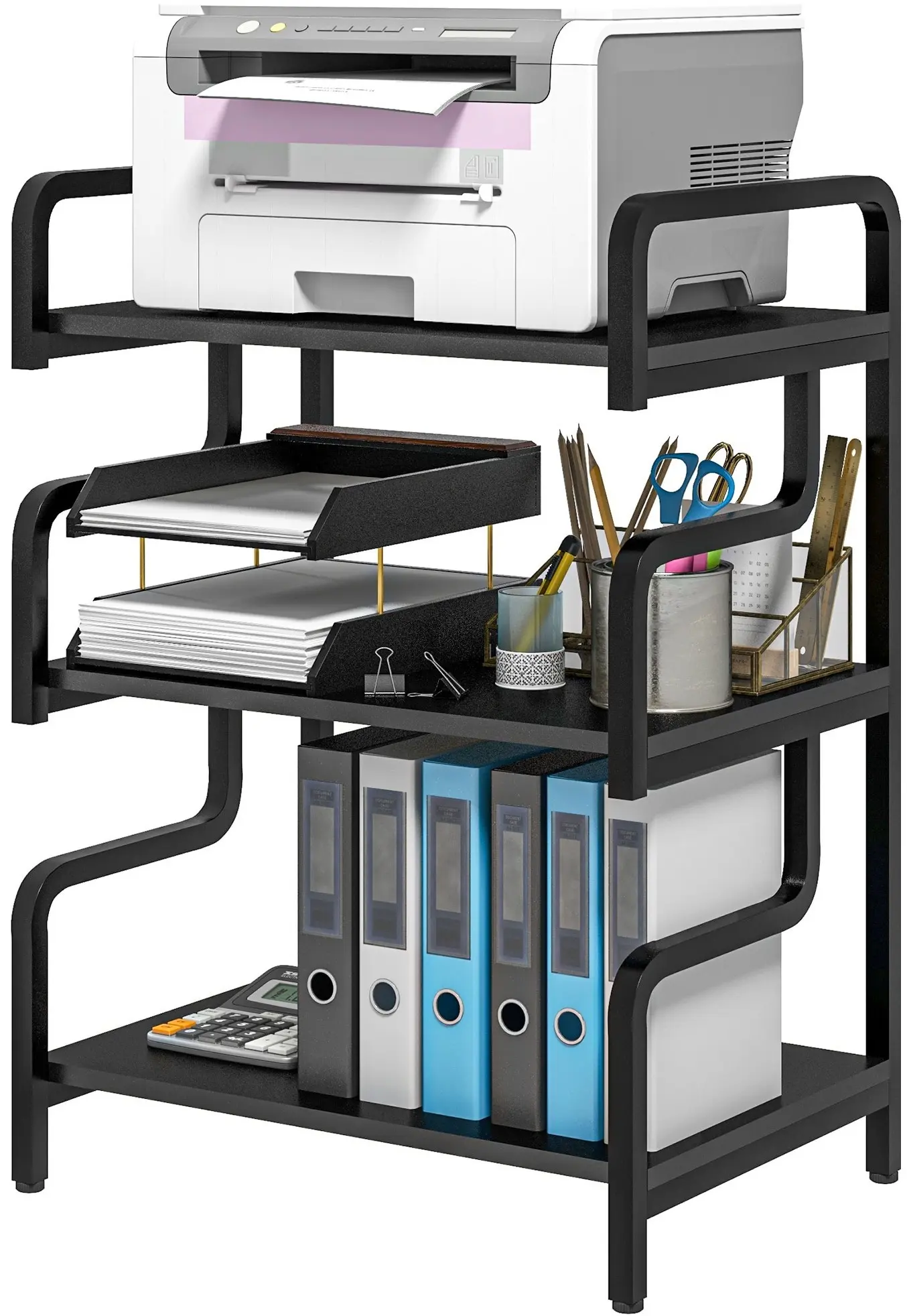 Стеллаж HomCom 838-446V80BK (Black) - 4