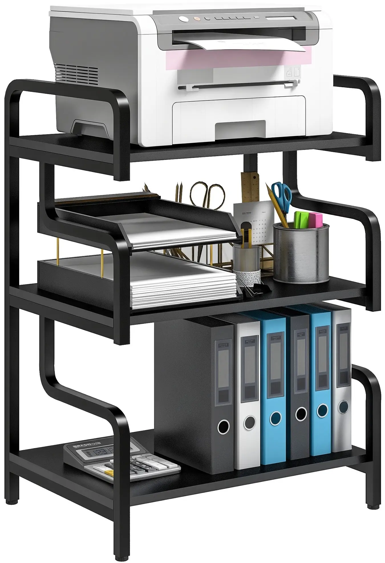 Стеллаж HomCom 838-446V80BK (Black) - 5