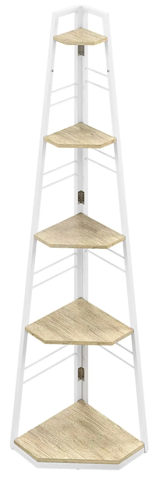 Etajera Homcom 838-519V00ND (Natural/White) - 2