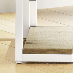 Etajera Homcom 838-519V00ND (Natural/White) Thumb