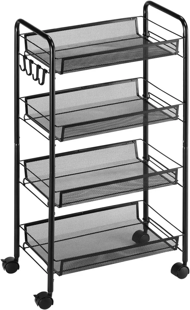 Etajera Homcom 850-163 45x26x84 cm (Black)