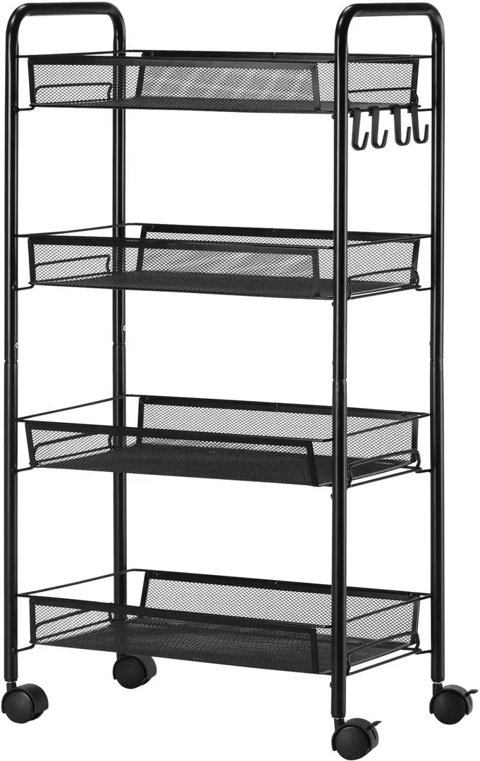 Etajera Homcom 850-163 45x26x84 cm (Black)