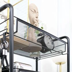 Etajera Homcom 850-164 45x26x106 cm (Black) Thumb