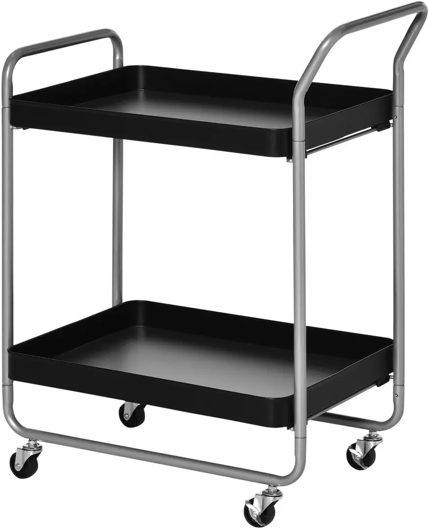 Etajera Homcom 850-190 63x40x83 cm (Black/Grey)