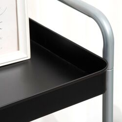 Etajera Homcom 850-190 63x40x83 cm (Black/Grey) Thumb