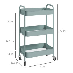 Etajera  Homcom 850-292V00LB (Light blue) Thumb