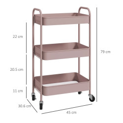 Стеллаж Homcom 850-292V00PK (Pink) Thumb