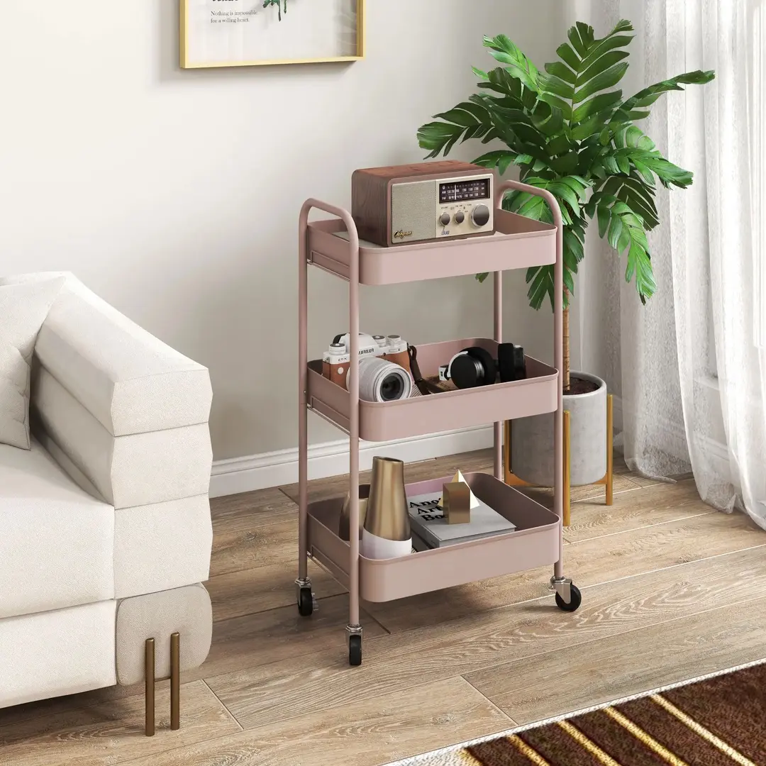 Стеллаж Homcom 850-292V00PK (Pink)