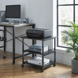 Etajera Homcom 924-090V00BK (Black)
