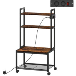 Стеллаж Homcom 924-106V90DW (Rustic Brown) Thumb