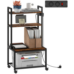 Стеллаж Homcom 924-106V90DW (Rustic Brown) Thumb