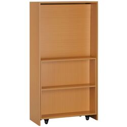 Etajera cu masa Homcom 835-681ND 36x75x144 cm (Oak) Thumb